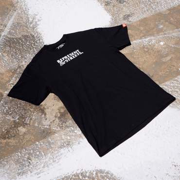 Athens Hardcore represent tshirt - black